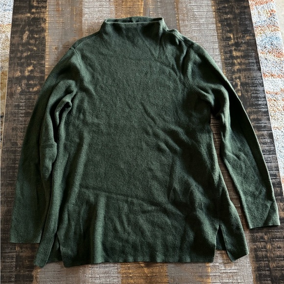 J. Jill Tops - 🎀Women’s J Jill Brand Mock Turtleneck Sweater Size Medium Hunter Green Color